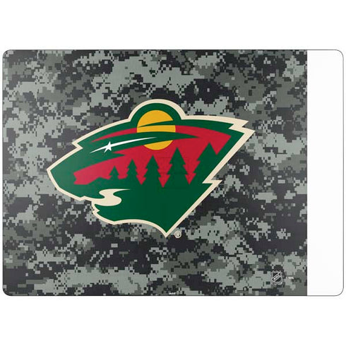 NHL Minnesota Wild Camo Surface Laptop 7 15in Skin