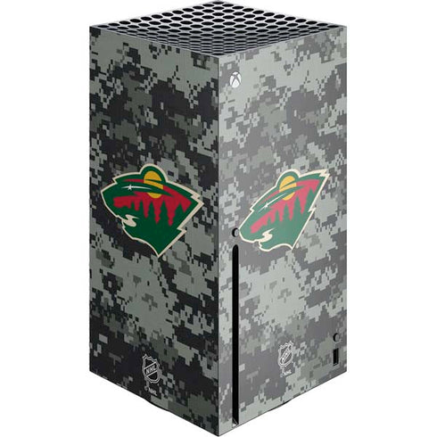NHL Minnesota Wild Camo Xbox Series X Skins