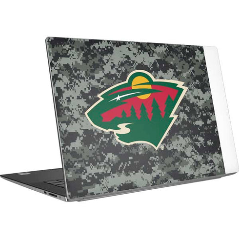 NHL Minnesota Wild Camo Dell XPS Skin