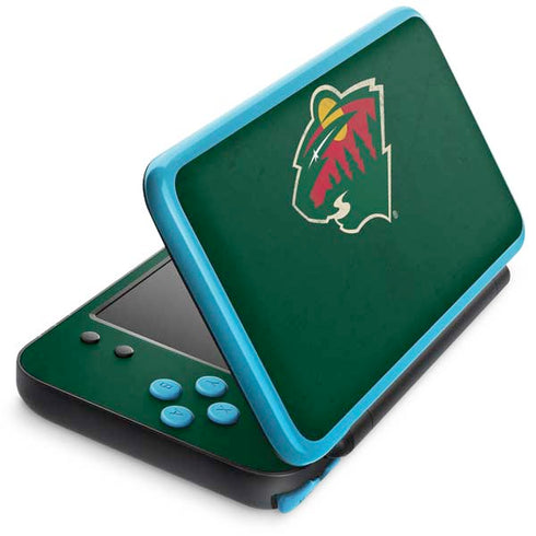 NHL Minnesota Wild Distressed Nintendo Skins
