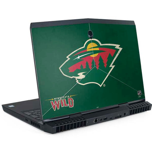 NHL Minnesota Wild Distressed Dell Alienware Skin