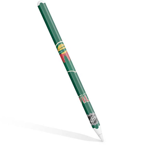 NHL Minnesota Wild Distressed Apple Pencil (2nd Gen 2019) Skin