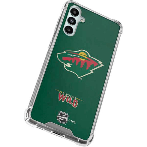 NHL Minnesota Wild Distressed Gabb Phone 4 Clear Case