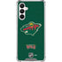 NHL Minnesota Wild Distressed Galaxy A16 5G Clear Case