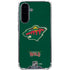 NHL Minnesota Wild Distressed Galaxy A36 5G Clear Case