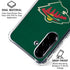 NHL Minnesota Wild Distressed Galaxy A36 5G Clear Case