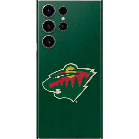NHL Minnesota Wild Distressed Galaxy Skins