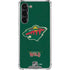 NHL Minnesota Wild Distressed Galaxy S24 FE Clear Case
