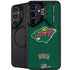 NHL Minnesota Wild Distressed Galaxy S24 FE Kickstand Case