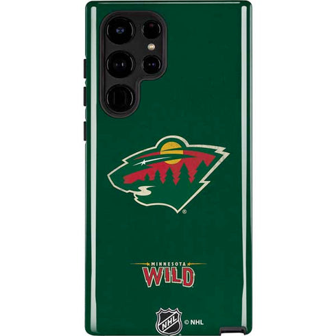 NHL Minnesota Wild Distressed Galaxy S25 Ultra Impact Case