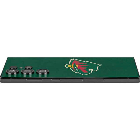 NHL Minnesota Wild Distressed Galaxy S25 Ultra Skin