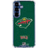 NHL Minnesota Wild Distressed Galaxy S25 Plus Clear Case
