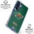 NHL Minnesota Wild Distressed Galaxy S25 Plus Clear Case