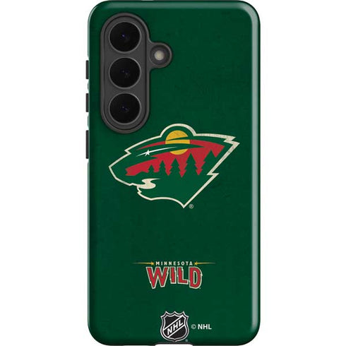 NHL Minnesota Wild Distressed Galaxy S26 Plus Impact Case