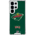 NHL Minnesota Wild Distressed Galaxy S26 Ultra Clear Case