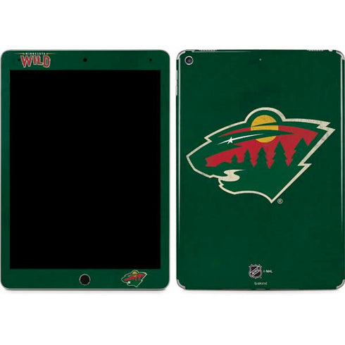 NHL Minnesota Wild Distressed iPad Skins