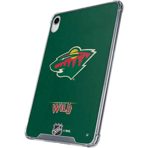 NHL Minnesota Wild Distressed iPad 11th Gen (2025) Clear Case