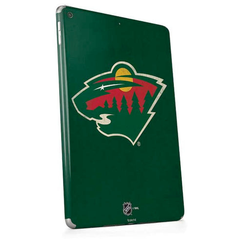 NHL Minnesota Wild Distressed Apple iPad Skin