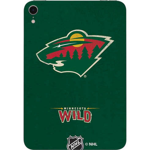 NHL Minnesota Wild Distressed Apple iPad Mini Skin