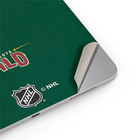 NHL Minnesota Wild Distressed iPad Pro 13in M4 (2024) Skin