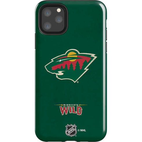 NHL Minnesota Wild Distressed iPhone Cases