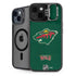 NHL Minnesota Wild Distressed iPhone 13 Kickstand Case
