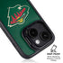 NHL Minnesota Wild Distressed iPhone 13 Kickstand Case