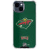 NHL Minnesota Wild Distressed iPhone 15 Clear Case