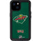 NHL Minnesota Wild Distressed iPhone 15 Plus Waterproof Case