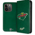 NHL Minnesota Wild Distressed iPhone 15 Pro Folio Case