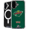 NHL Minnesota Wild Distressed iPhone 16 MagSafe Case