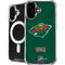NHL Minnesota Wild Distressed iPhone 16 Plus MagSafe Case