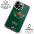 NHL Minnesota Wild Distressed iPhone 16 Pro Clear Case
