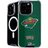 NHL Minnesota Wild Distressed iPhone 16 Pro Max MagSafe Case