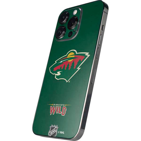 NHL Minnesota Wild Distressed iPhone 16 Pro Max Skin
