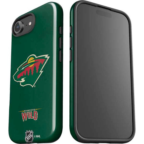 NHL Minnesota Wild Distressed iPhone 16e Impact Case