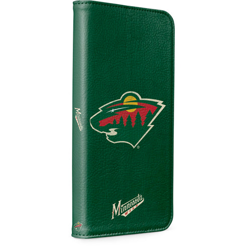 NHL Minnesota Wild Distressed iPhone 7 Folio Case