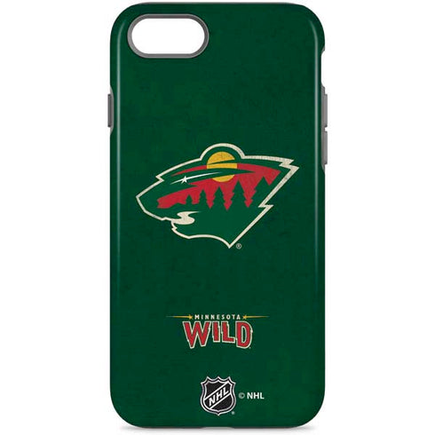 NHL Minnesota Wild Distressed iPhone Cases