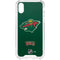 NHL Minnesota Wild Distressed iPhone XS Clear Case