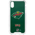NHL Minnesota Wild Distressed iPhone XS Clear Case