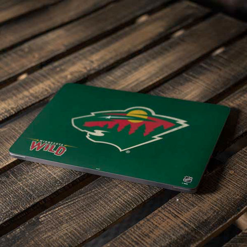 NHL Minnesota Wild Distressed Apple MacBook Air Skin