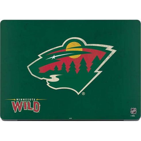 NHL Minnesota Wild Distressed Apple MacBook Pro 14-inch Skin
