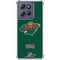 NHL Minnesota Wild Distressed Moto G 5G (2025) Clear Case