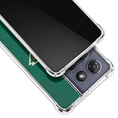 NHL Minnesota Wild Distressed Moto G 5G (2025) Clear Case