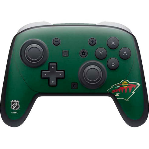 NHL Minnesota Wild Distressed Nintendo Skins