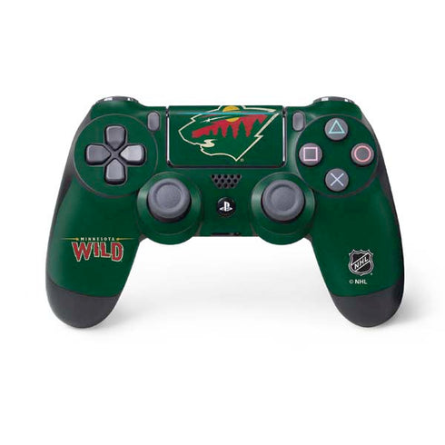 NHL Minnesota Wild Distressed PlayStation PS4 Skins