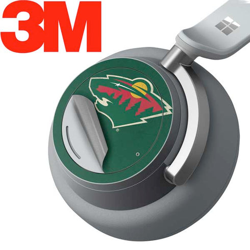 NHL Minnesota Wild Distressed Surface Headphones Skin