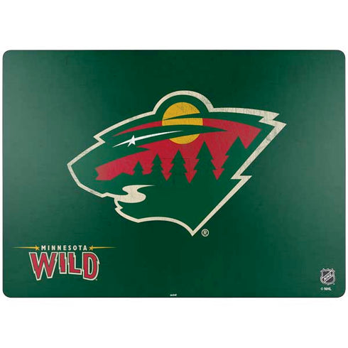 NHL Minnesota Wild Distressed Surface Laptop 7 15in Skin
