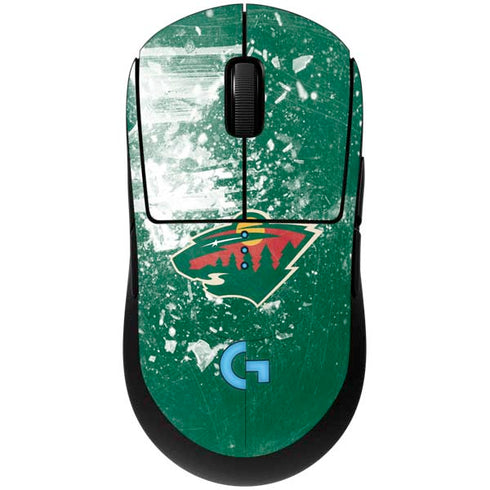NHL Minnesota Wild Frozen G Pro Wireless Gaming Mouse Skin