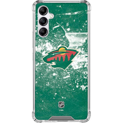 NHL Minnesota Wild Frozen Gabb Phone 4 Clear Case